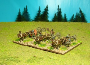 limbered Artillery
